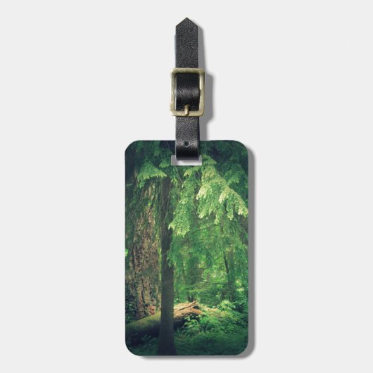 Forest Light Bagagelabel (Voorkant verticaal)