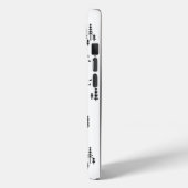 Forest Line Art-patroon Case-Mate iPhone Case (Achterkant / Links)