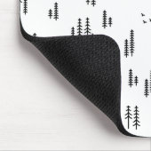 Forest Line Art-patroon Muismat (Hoek)