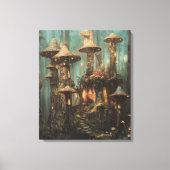 Forest Magic Mushroom Canvas Afdruk (Voorkant)