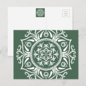 Forest Mandala Briefkaart (Voorkant / Achterkant)