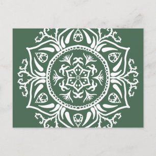 Forest Mandala Briefkaart