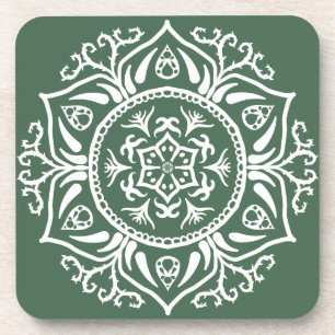 Forest Mandala Drankjes Onderzetter