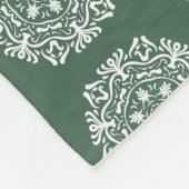 Forest Mandala Fleece Deken (Hoek)