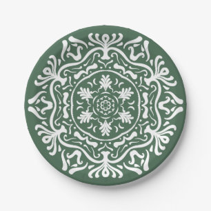 Forest Mandala Papieren Bordje
