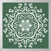 Forest Mandala Poster (Voorkant)
