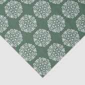 Forest Mandala Tissuepapier (Detail)