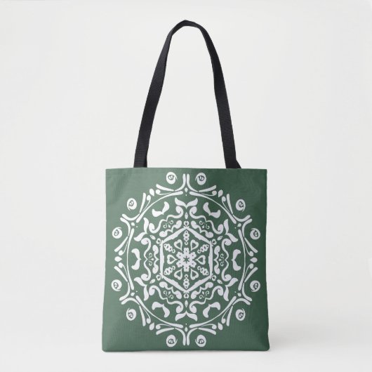 |Forest Mandala Tote Bag (Voorkant)