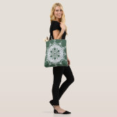 Forest Mandala Tote Bag (Op model)
