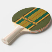  Forest Marsh Board Stripes met naam Tafeltennisbatje (Voorkant Gekanteld)
