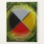 Forest Medicine Wheel Planner (Achterkant)