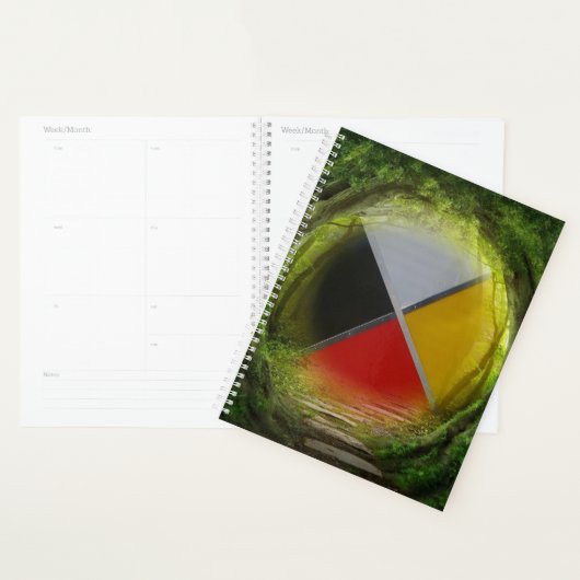 Forest Medicine Wheel Planner (Display)