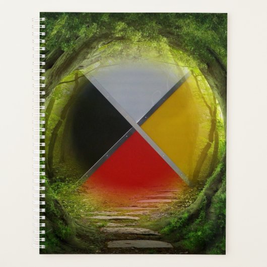 Forest Medicine Wheel Planner (Voorkant)