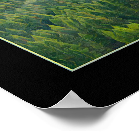 Forest Mist Poster (Hoek)