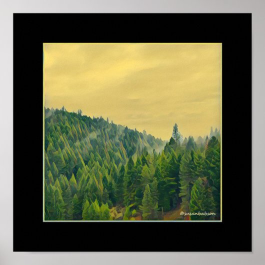 Forest Mist Poster (Voorkant)