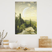 Forest Moon Poster (Keuken)
