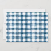 Forest Mountain Rustiek Avontuur Baby shower Kaart (Achterkant)