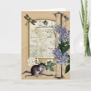 Forest Mouse - blanco Kaart