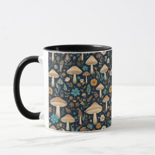 Forest Mushroom Cottage Core Mok, Keramische Padde Mok