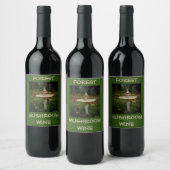 Forest Mushroom Wine - Etiketten (Flessen)