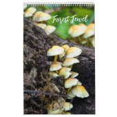 Forest Mushrooms Calendar Kalender (Hoes)