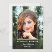 Forest Natuur Foto Sympathie Bedankt kaarten (Voorkant)