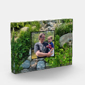 Forest natuur Lite Stone Pathway Fotosjabloon Fotoblokken (Links)