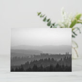 Forest Natuur Photo Card (Staand voorkant)