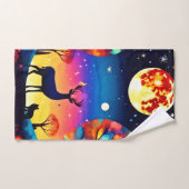 Forest Night Glow Bad Handdoek (Handdoek)