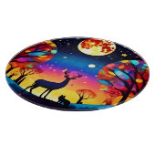 Forest Night Glow Snijplank (Hoek)