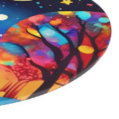 Forest Night Glow Snijplank (Hoek)