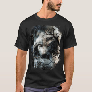 Forest Noir Wolf T-shirt