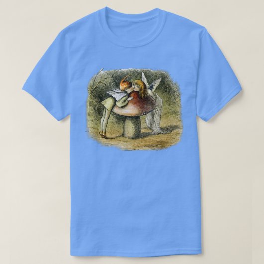 Forest Nymphs Fairy Land Fantasy Painting Illustra T-shirt (Design voorkant)