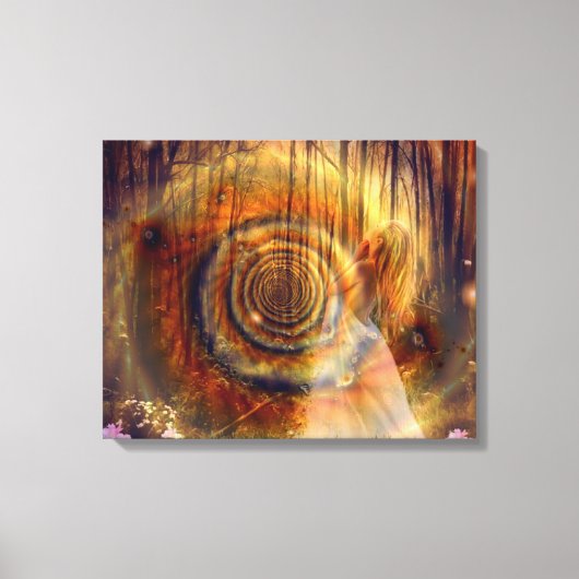 Forest of Angels - Stretched Canvas Print (Voorkant)