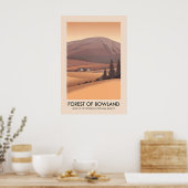 Forest of Bowland AONB Travel Poster (Keuken)