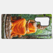 Forest of Calm: The Buddha's Sanctuary Samsung Galaxy Hoesje (Achterkant horizontaal)