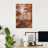 Forest Of Dean Travel Poster (Thuiskantoor)