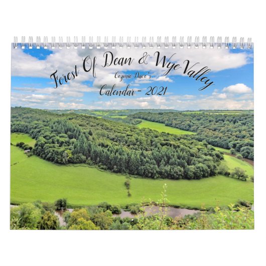 Forest of Dean & Wye Valley Calendar - 2021 Kalender (Hoes)
