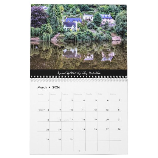 Forest of Dean & Wye Valley Calendar - 2022 Kalender (Mar 2026)