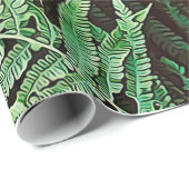 Forest of Green Ferns Cadeaupapier (Rol Hoek)