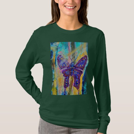 Forest of Life Chrissy's Butterfly T Shirt (Voorkant)