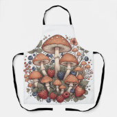 Forest of Mushrooms and Berries Schort (Voorkant)
