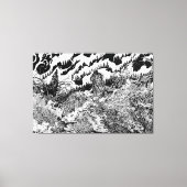 Forest of Shadows Fleece  Canvas Afdruk (Voorkant)