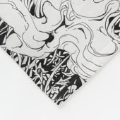 Forest of Shadows Fleece Deken (Hoek)