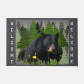 Forest OutdoorBlack Beer Welcome Deurmat (Voorkant)