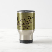 Forest Owl 15 oz. Roestvrij staal Travel Mug Cup Reisbeker (Center)