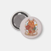 Forest Owl Magneet (Voorkant / Achterkant)