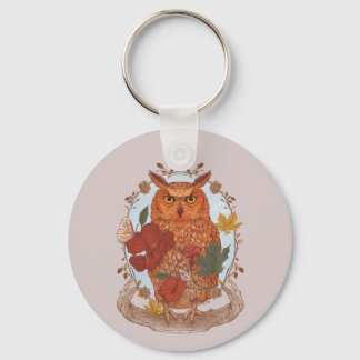 Forest Owl Sleutelhanger