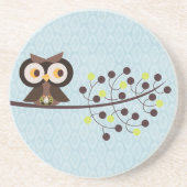 Forest Owl Woodland Hoot Night Onderzetters (Voorkant)