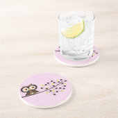 Forest Owl Woodland Hoot Night Onderzetters (Zijkant)